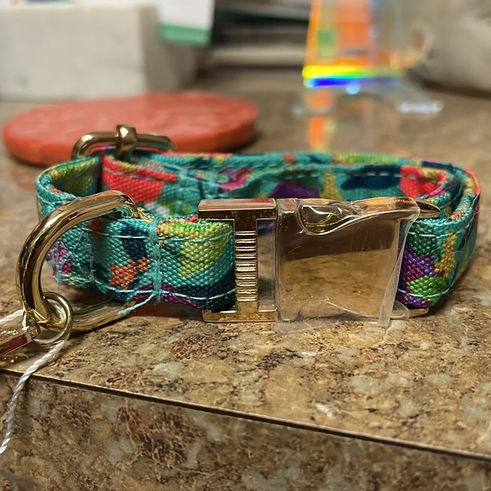 Mary Square Nantucket Dog Collar